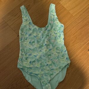 Love shack fancy Floral One-Piece Swimsuit